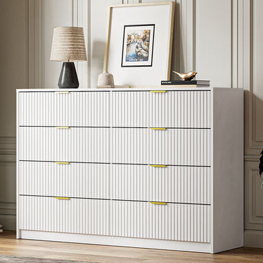 8-Drawer Double Dresser, 55" W