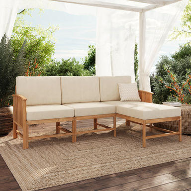 Riziki Acacia Outdoor Patio Sectional