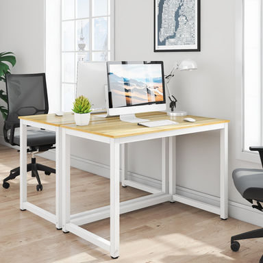 Agostini Writing Desk for Home Office Computer Desk with Adjustable Leg Pads