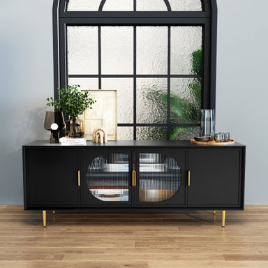 Mercer41 Siau 66'' Media Console for TVs up to 70+ inch & Reviews | Wayfair