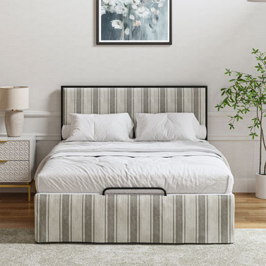 Neilius Upholstered Platform Bed with Washable Slipcover