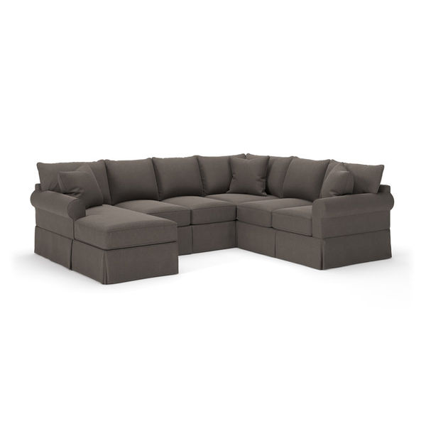 Amari Slipcovered U-Shaped Sectional