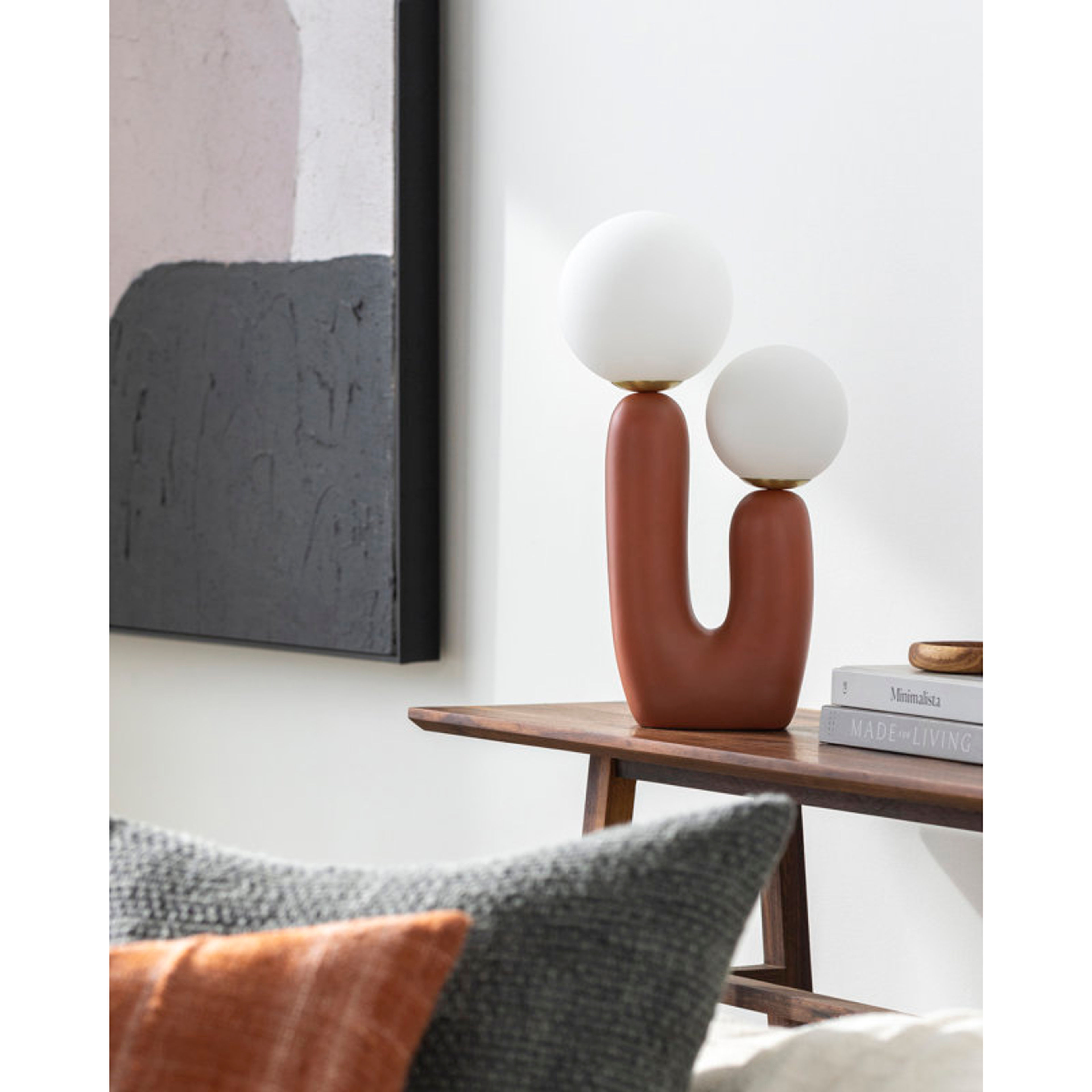 Pimento Resin Novelty Lamp - Unique Accent Lighting