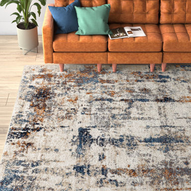 Trent Austin Design® Dunigan Machine Woven Abstract Area Rug & Reviews | Wayfair