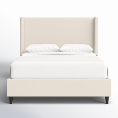 Birzer Queen Upholstered Wingback Bed