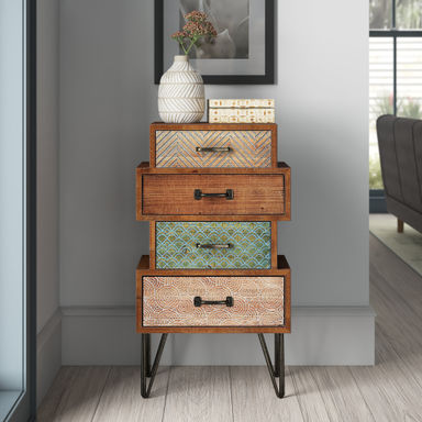 Mistana™ Cayden 4 - Drawer Accent Chest & Reviews | Wayfair