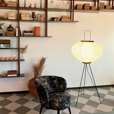 BEAUTY DEPOT Noguchi Akari Rice Paper Floor Lamp - Handcrafted Lantern Design For Soft Ambient Lighting | Wayfair