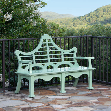 Park Hill Collection Bay Lake Garden Bench | Wayfair