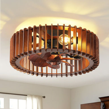 Phokas 20" Ceiling Fan With Lights And Remote Control