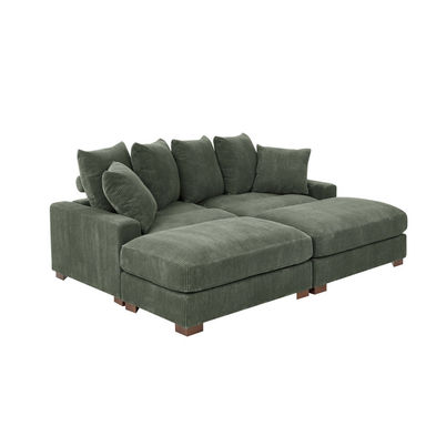 Zaheer 86'' Corduroy Sofa
