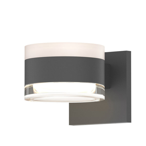 Reals 2 - Bulb 4.63" H LED Outdoor Armed Sconce