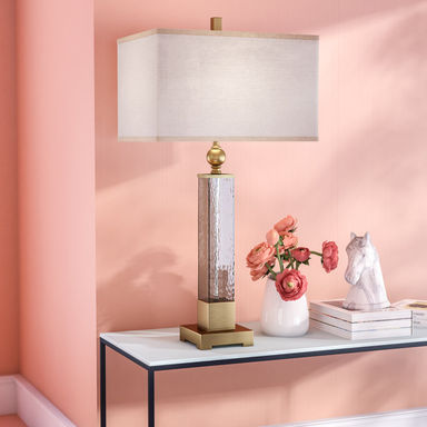 Whitham Glass Buffet Lamp