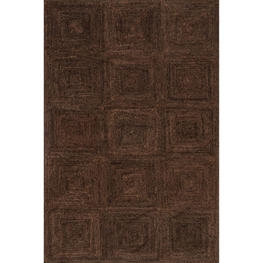 Marjorine Tiled Jute Area Rug