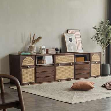 Japanese style retro TV stand