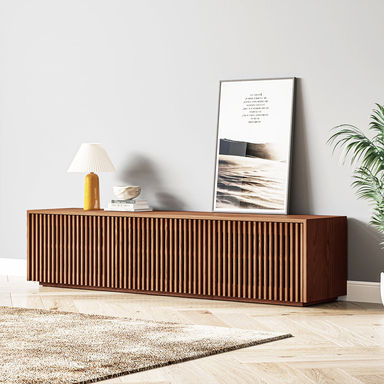 Hiramani Solid Wood TV Stand for TVs up to 88"