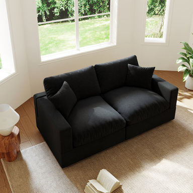 Upholstered Sofa, Cloud Couch Modular Sectional Sofa Couch For Living Room Bedroom
