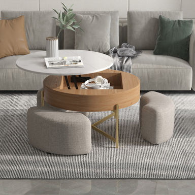 Everly Quinn Akos Lift Top Frame Coffee Table with Storage & Reviews | Wayfair