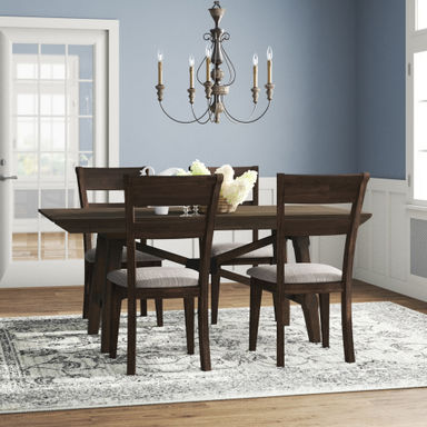 Reber 4 - Person Trestle Dining Set