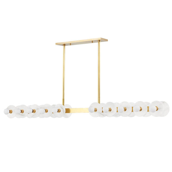 Austen 20 - Light Kitchen Island Linear Pendant