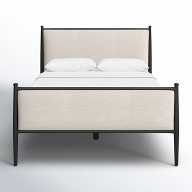 Bucknam Upholstered Metal Bed | Birch Lane