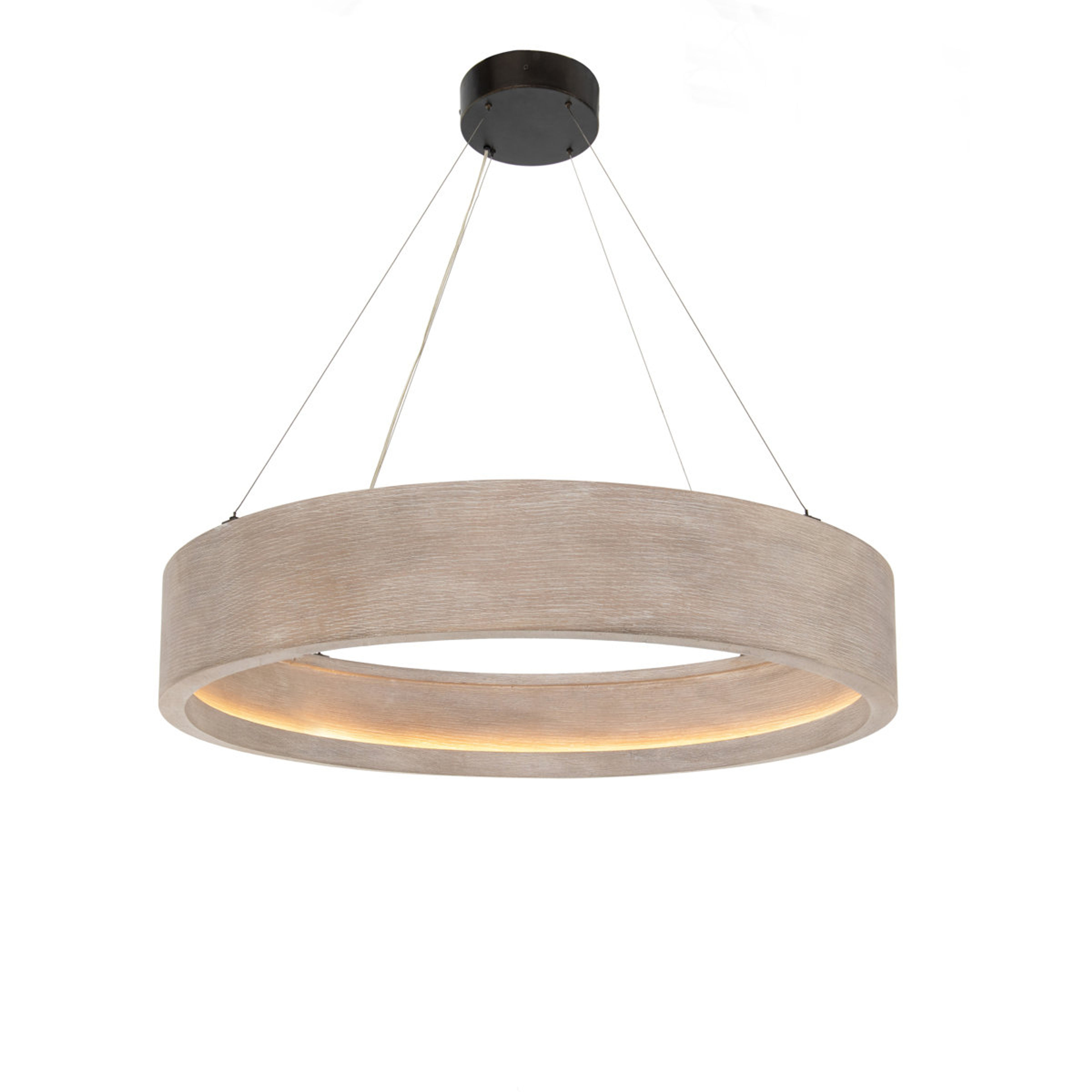 Four Hands Baum 1-Light LED Drum Chandelier | Modern Statement