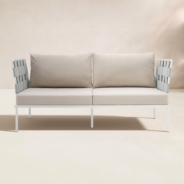 Harmony Outdoor Patio Aluminum Loveseat