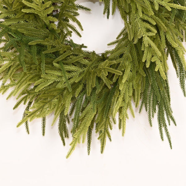 26" Handcrafted Mixed Assortment No Holiday Wreath
