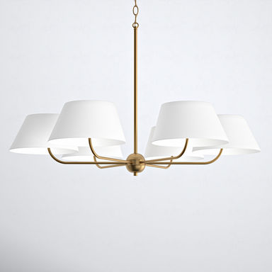 Arielle Metal Dimmable Chandelier