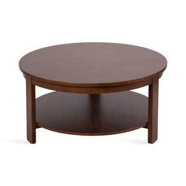 Aamnah Prayash Tiered Round Living Room Coffee Table