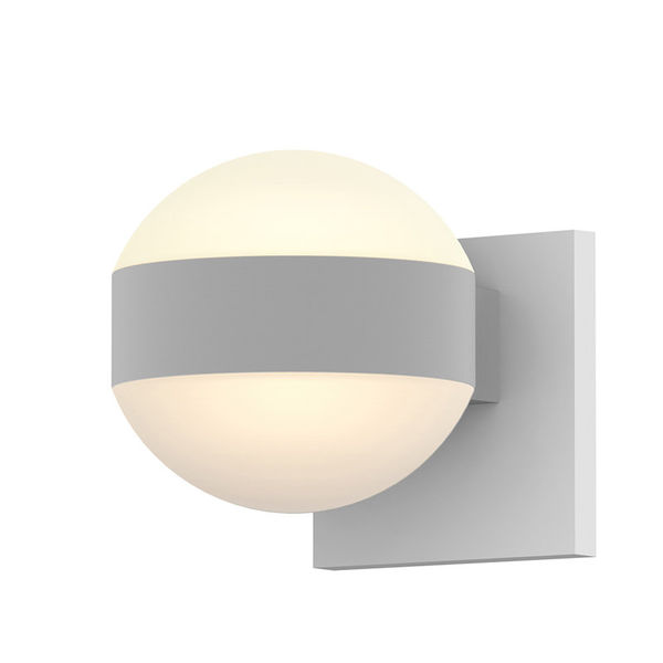 Reals 2 - Bulb 5.5" H LED Outdoor Armed Sconce