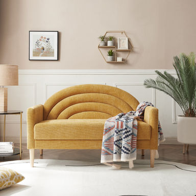 Ebern Designs Michala Upholstered Loveseat & Reviews | Wayfair