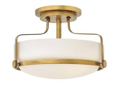 Hinkley Harper 1 - Light 14.5" Semi Flush Mount & Reviews | Wayfair