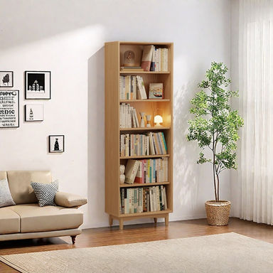 American style minimalist study bookshelf
