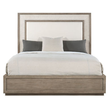 Serenity Upholstered Panel Bed