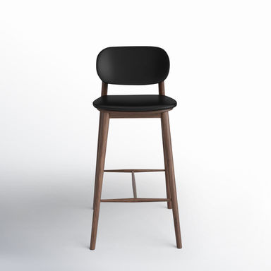 Beck 26'' Genuine Leather Counter Stool