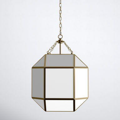 Reid 3 Light Glass Dimmable Pendant