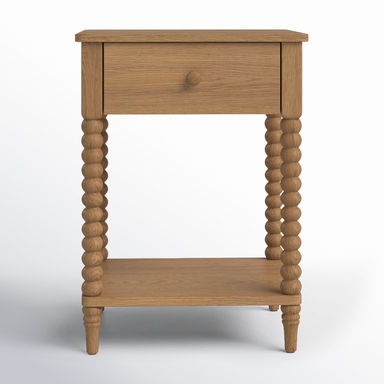 Benbrook 1 - Drawer Spindle Nightstand