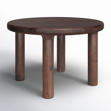 Rosemead Acacia Round Solid Wood Dining Table