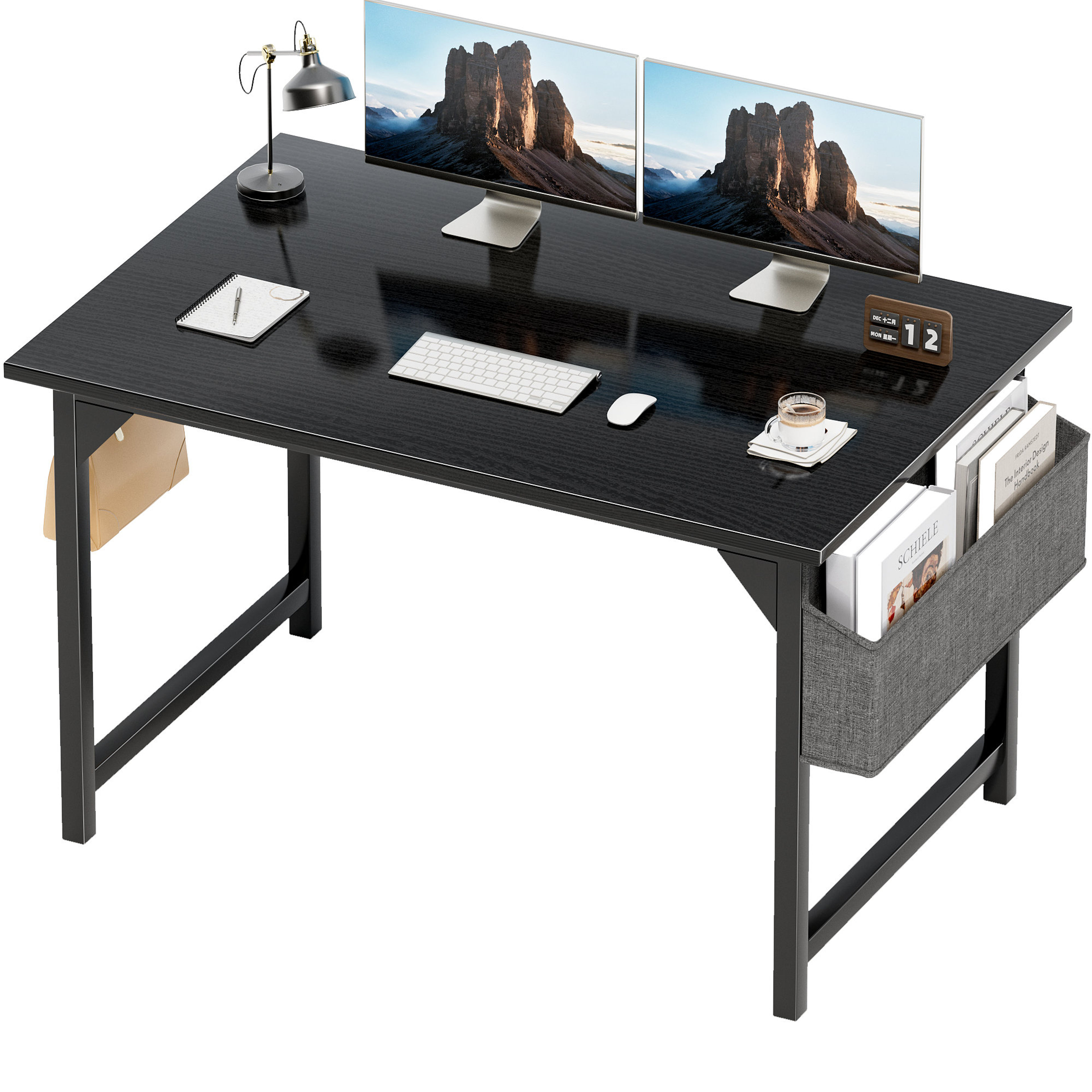 Stylish 17 Stories Metal Base Writing Desk | Wayfair