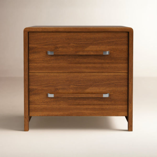 Ini 2 - Drawer Nightstand in Brown