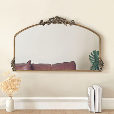 Fleur De Lis Living Schwager Arch Wall Mirror & Reviews | Wayfair