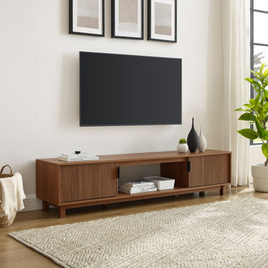 Farmann Reeded 2-Door TV Stand