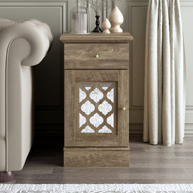 Chessani 1 Door End Table With Drawer