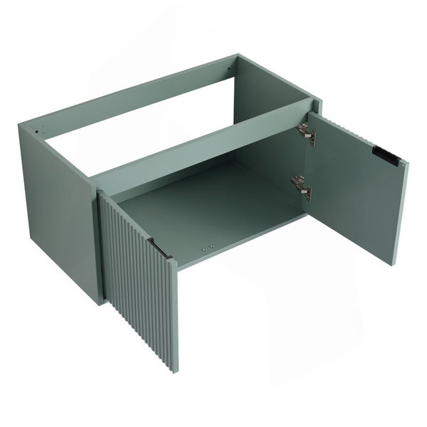 Soft Close Doors Bathroom Vanity,36 Inch  For Small Bathroom-Excluding Sink