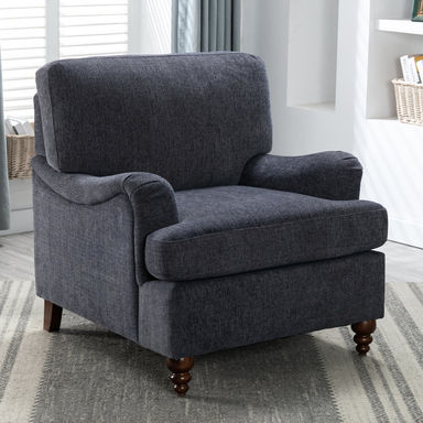 Courchevel 34.5" W Polyester Armchair