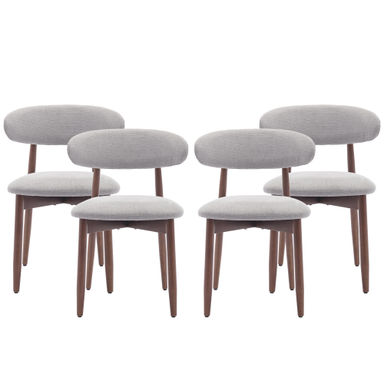 Upholstered Solid Wood Side Chair Dining Chair