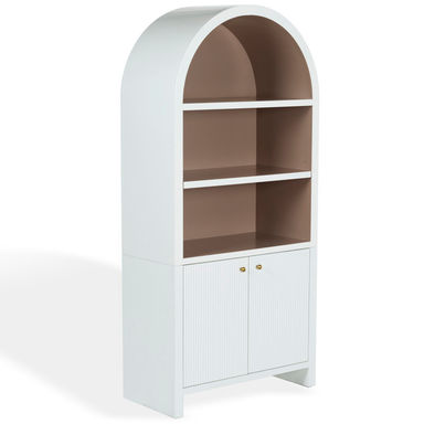 Liabella 5 Shelf Wood Bookcase
