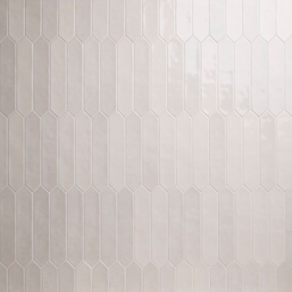 Renzo Glossy Ceramic Picket Wall Tile