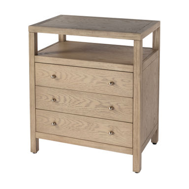 Celine 27" 3-Drawer Nightstand