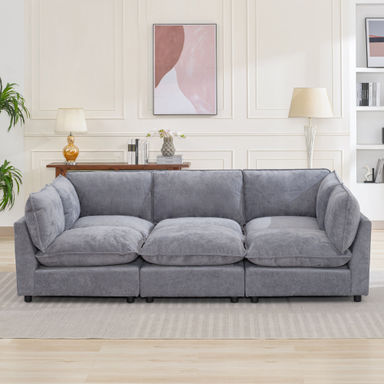 106.77” W Oversized 6-Seater Modular Sofa